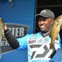 Ish Monroe With His Day One Catch