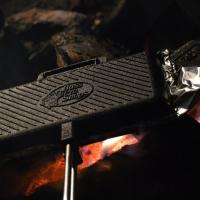 Grilled Cheese in The Fire Iron