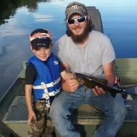 Fishing on the New River.