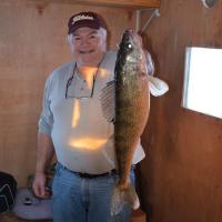 Lake Of The Woods MN Iced Walleye