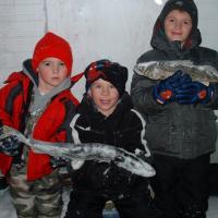 Proud of Their Days Catch