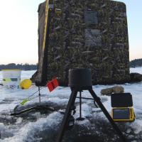 Ice Fishing Early Ice 2013