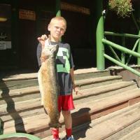 Isaiah's 32"-10 pound trout