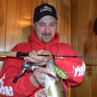 Mille Lacs Walleye on a Darter