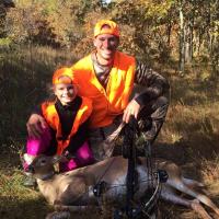 Jordan's first deer!!