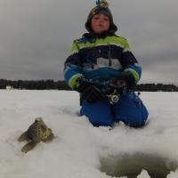 Concentrating With The St. Croix Ice Rod