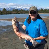 She's got her Salmon