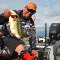 Chris Lane in The Lead on Day One, Sabine River