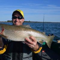 Late Fall Lake Superior Brown Trout