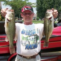 A good day bass fishing