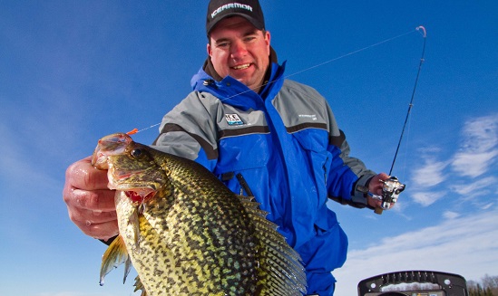 How to Catch Filter Feeding Crappie Under Ice - Wired2Fish