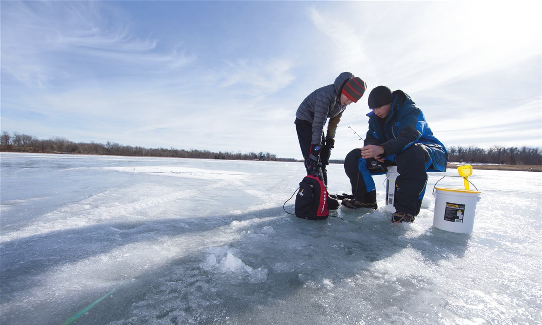 Ice Fishing Tip: Hard Water Ice Guides 
