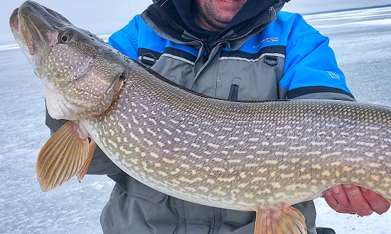Targeting Big Pike Through the Ice With Jason Mitchell