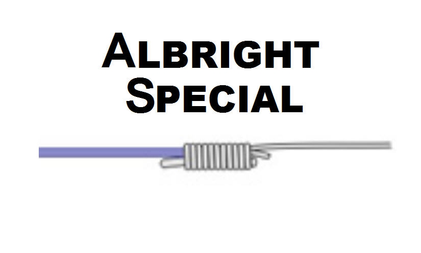 Fishing Knot Library: How to Tie the Albright Special Fishing Knot