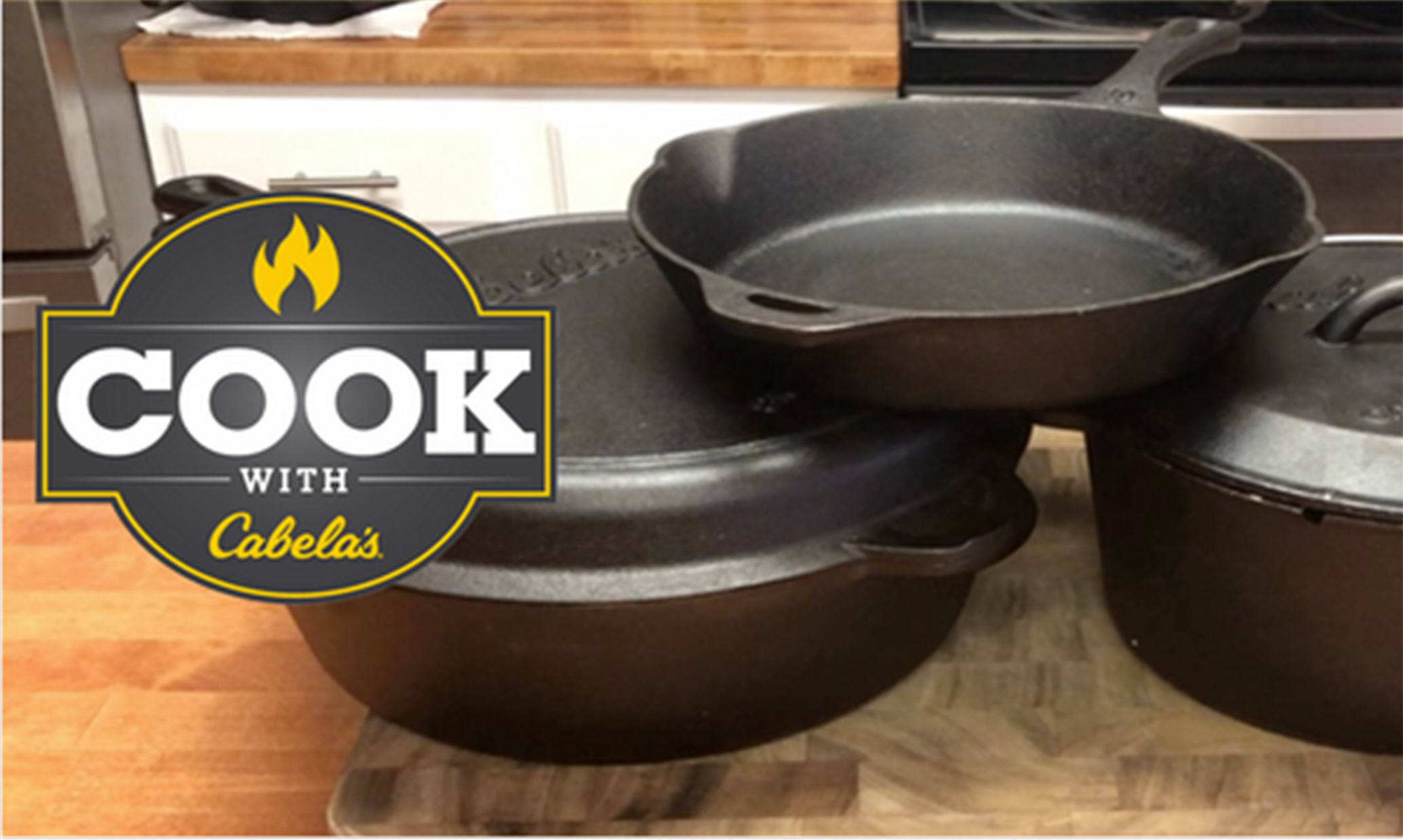 Cabela's Cast-Iron 5-Piece Starter Set