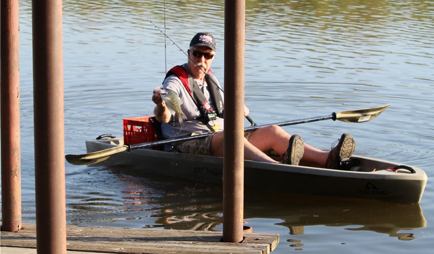 The Perfect Spring Fishing Trio: From a Kayak, To Docks, For