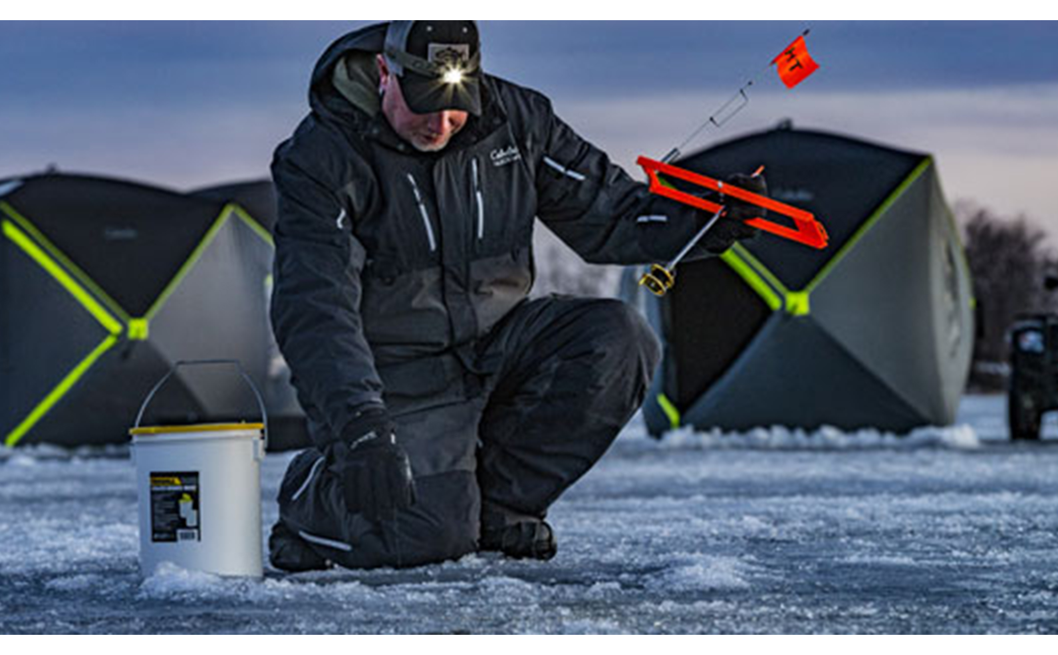 Ice Fishing Tip - Line Leader and Swivel
