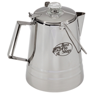 Bass Pro Shops 14cup Stainless Steel Campfire Percolator
