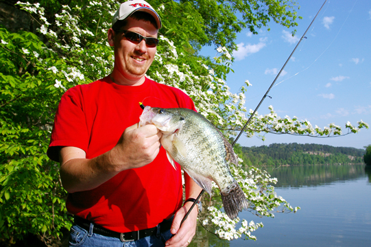 Crappie angler