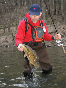 EarlySeasonStreamSmallmouth DaveKeith