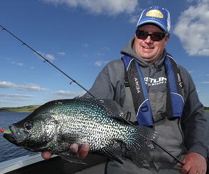 Jason Mitchell with crappie