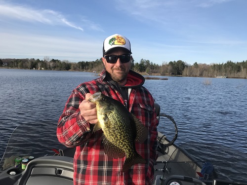 Pros4- 1Source's Keith Worrall With a Nice Crappie