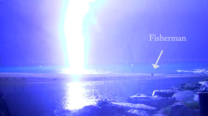 LightningNearlyStrikesFisherman blog