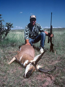 Hunter and Pronghorn