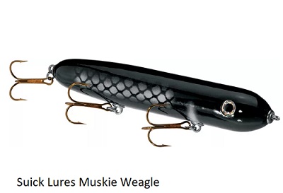 Suick Weagle Walk The Dog Style Top Water Bait 