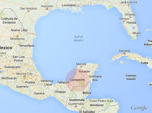 TarponCampecheMexico map