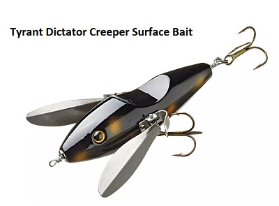 Tyrant Dictator Creeper Surface Bait