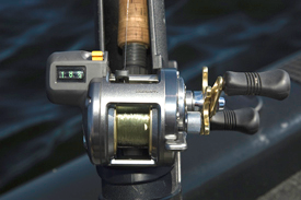 Line-counter fishing reels