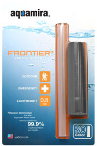 WaterFiltration AquamiraFrontierStraw