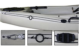 Universal Kayak Anchor Trolley Kit for Kayak Fishing