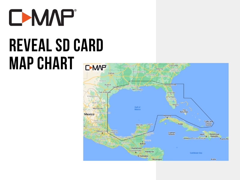 CMAP Reveal SD Card Map Chart