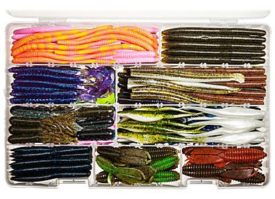 Go With Soft Plastic Baits for Bass in Early Spring (video)