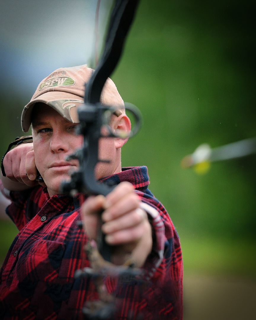 Archery practice is key for hunting season. 