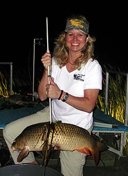 Don't have a boat? Try bowfishing.