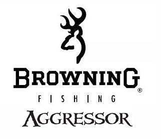 browning fishing reels logo aggressor