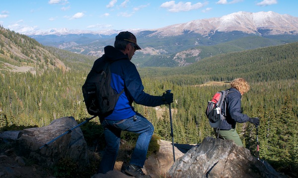 two hikers