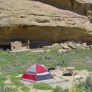 chaco camp site