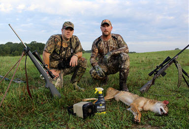 2 coyote hunters