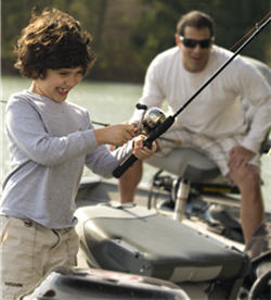 fishing boy father