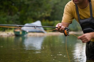 White River Fly Shop Practice Fly Rod