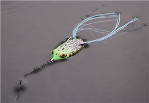 Bass blow ups on the BOOYAH Pad Crasher frog! 