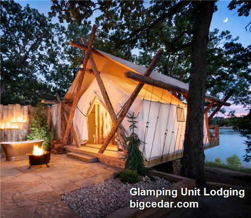 glamping unit BigCedar