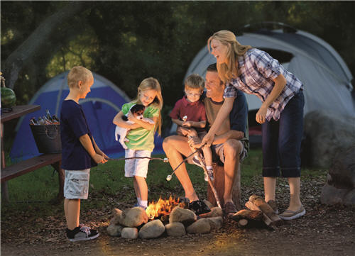 go outdoors - camping family 3