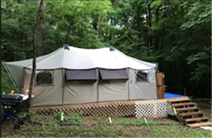 hipcamp nc glamping