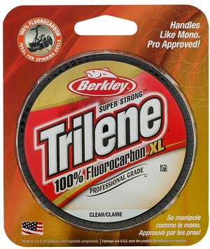 Berkley Trilene ​100% Fluorocarbon XL Professional Grade Fishing Line 200 Yards  ​