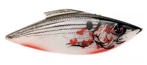 Bill Lewis Rat-L-Trap Tiny Trap - color White Bleeding Shad